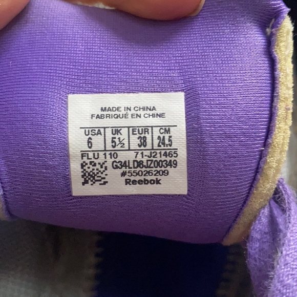 Reebok Zig Grey and Purple - Picture 6 of 6